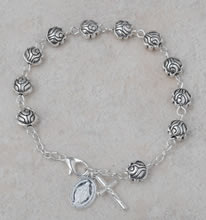 Rosary bracelet